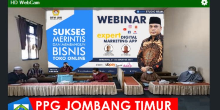 Untuk Pengembangan Usaha Jamaah, LDII Jawa Timur Adakan Webinar Bisnis Toko Online