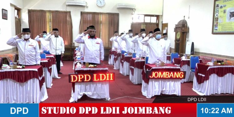 LDII Jombang ikuti Upacara Virtual Kemerdekaan 17 Agustus 2021 di Istana Negara