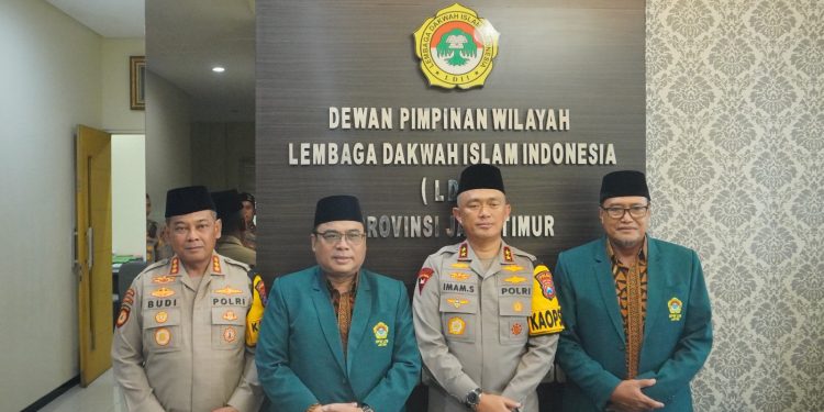 Kapolda Jatim Sampaikan Tiga Hal pada LDII untuk Sukseskan Pemilu Damai 2024