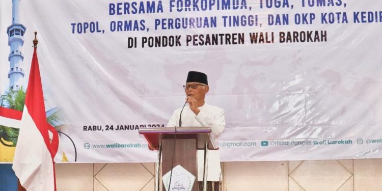 Kunjungi Ponpes Wali Barokah, Ketua Umum MUI Pusat Beri 3 Pesan Penting untuk FKUB Kota Kediri