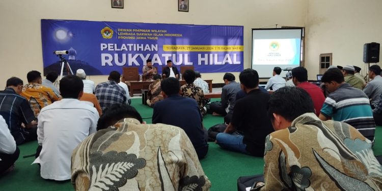 DPW LDII Jawa Timur Gelar Pelatihan Rukyatul Hilal di Gayungan Surabaya