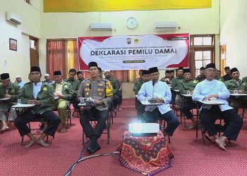 Sinergi Dengan Polda Jatim, LDII Gelar Deklarasi Pemilu Damai