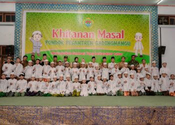 Ponpes Gadingmangu Gelar Khitanan Masal Gratis, Diikuti 48 Anak
